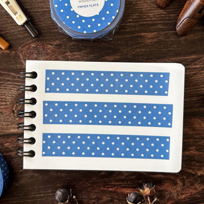 Papier Platz / Washi Tape - Dot Blue