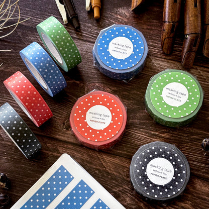 Papier Platz / Washi Tape - Dot Red