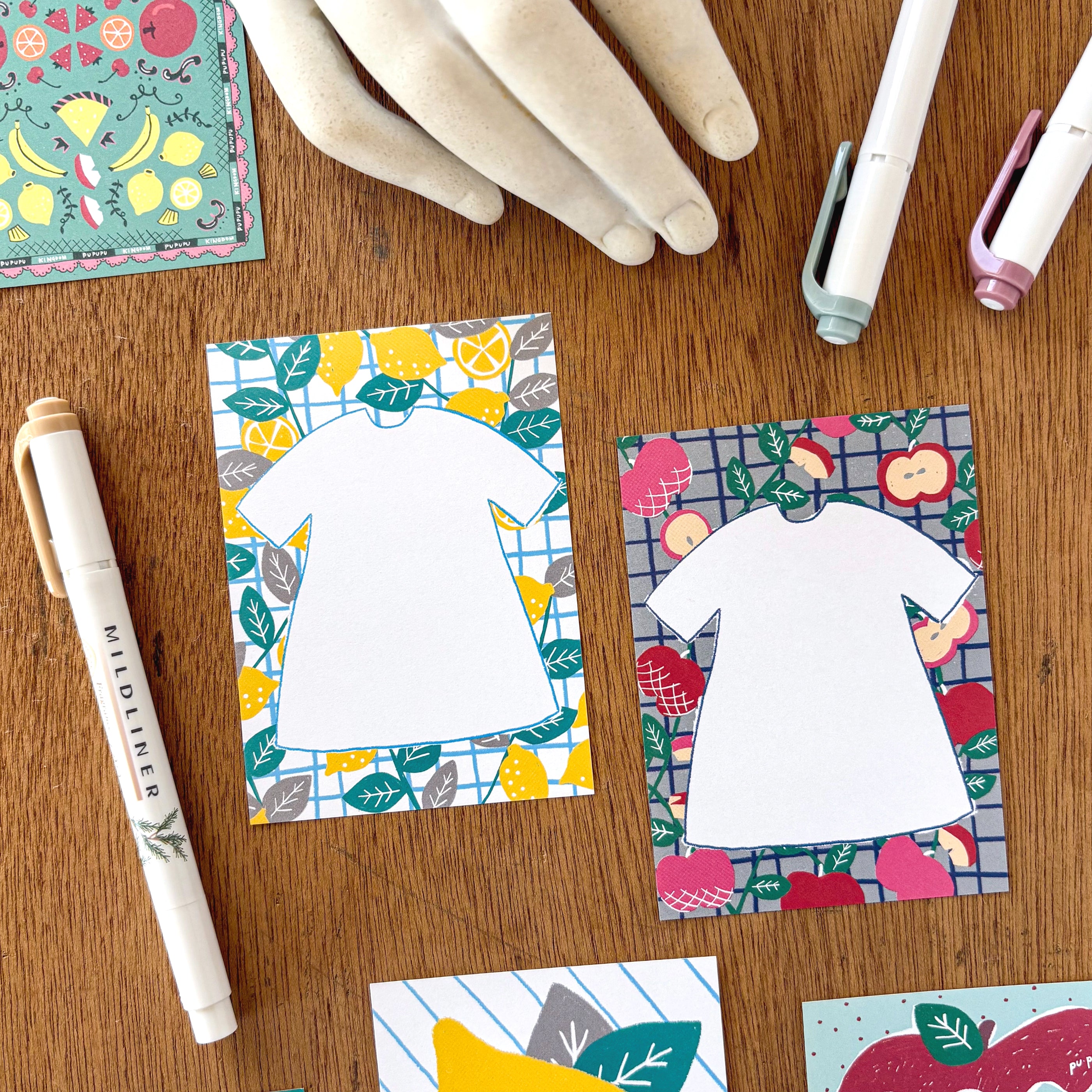 PUPUPU / Memo Pad - Fruits