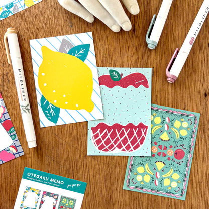 PUPUPU / Memo Pad - Fruits