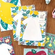 PUPUPU / Memo Pad - Fruits