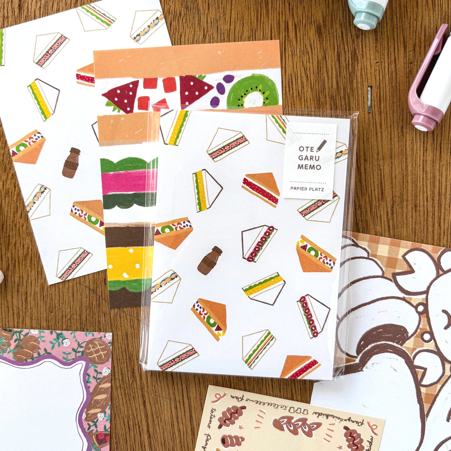 PUPUPU / Memo Pad - Sandwich