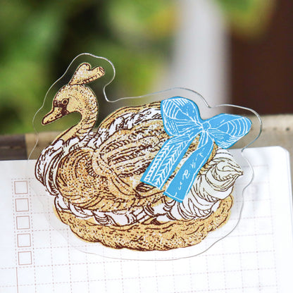 Aya Inoue / Rotating Paper Clip - Swan