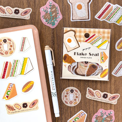 PUPUPU / Flake Stickers - Sandwich