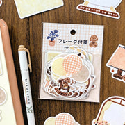 Waka Nakauchi / Flake Sticky Note - Dog at Home