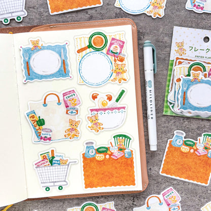 Waka Nakauchi / Flake Sticky Note - Cat's Kitchen