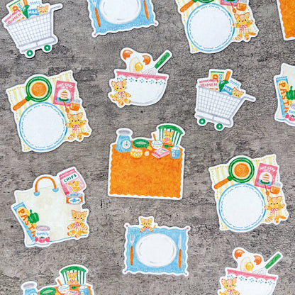 Waka Nakauchi / Flake Sticky Note - Cat's Kitchen