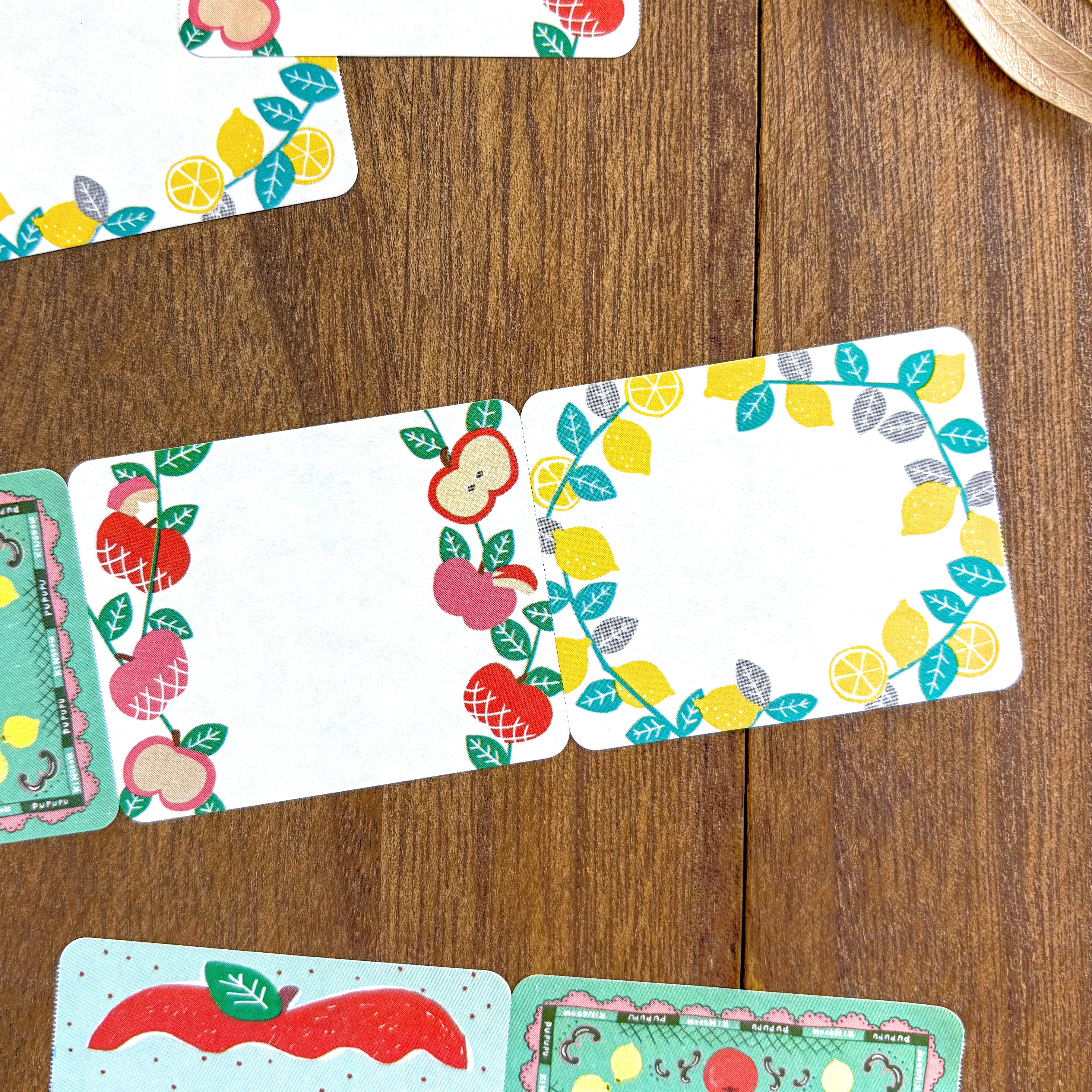 PUPUPU / Roll Sticky Note - Fruits