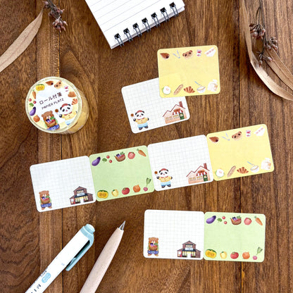 NATSUNOKA / Roll Sticky Note - Animal Shop
