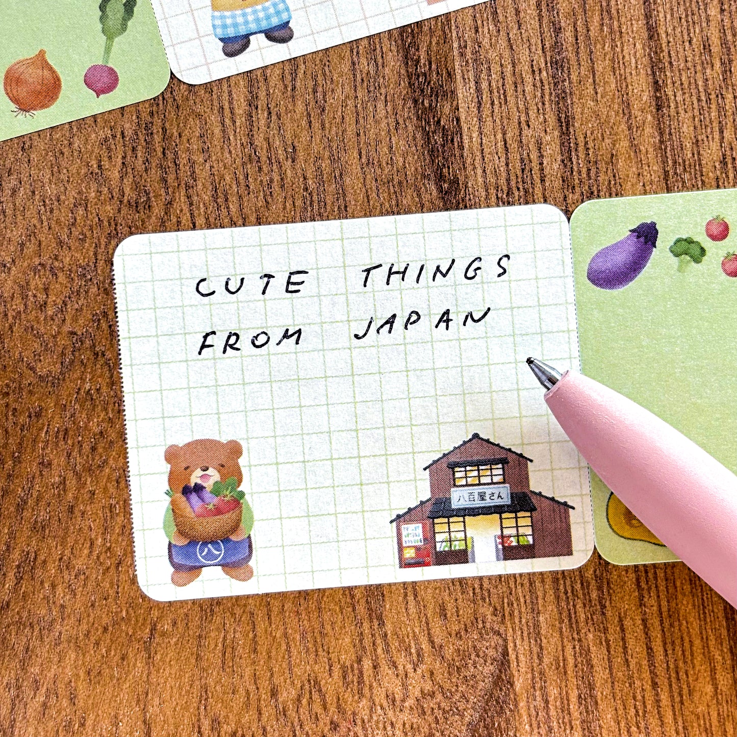 NATSUNOKA / Roll Sticky Note - Animal Shop