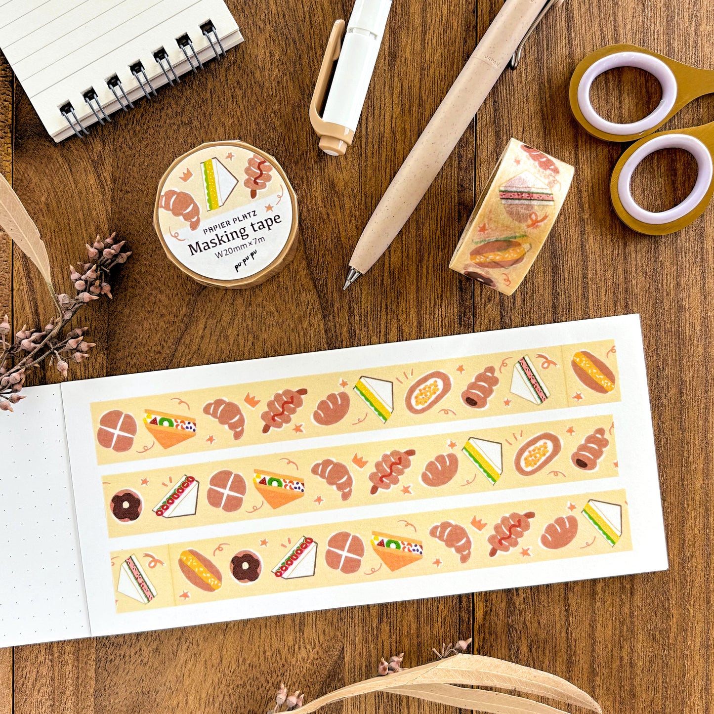 PUPUPU / Washi Tape - Sandwich