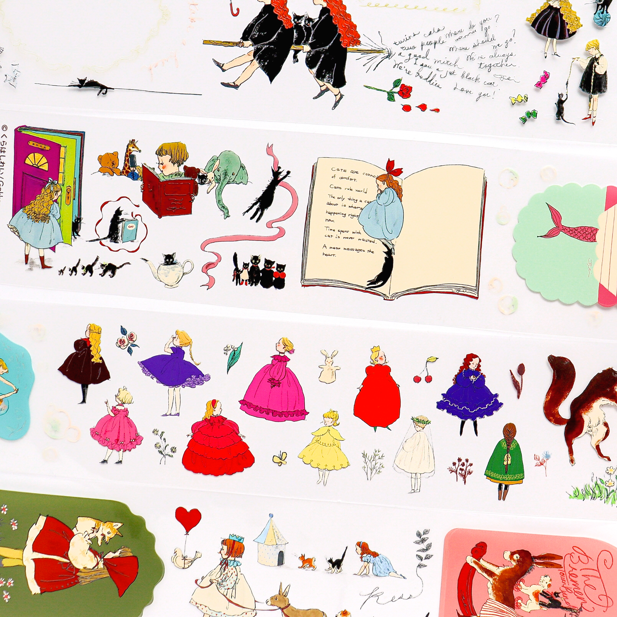 Rei Kurahashi / Clear Roll Stickers