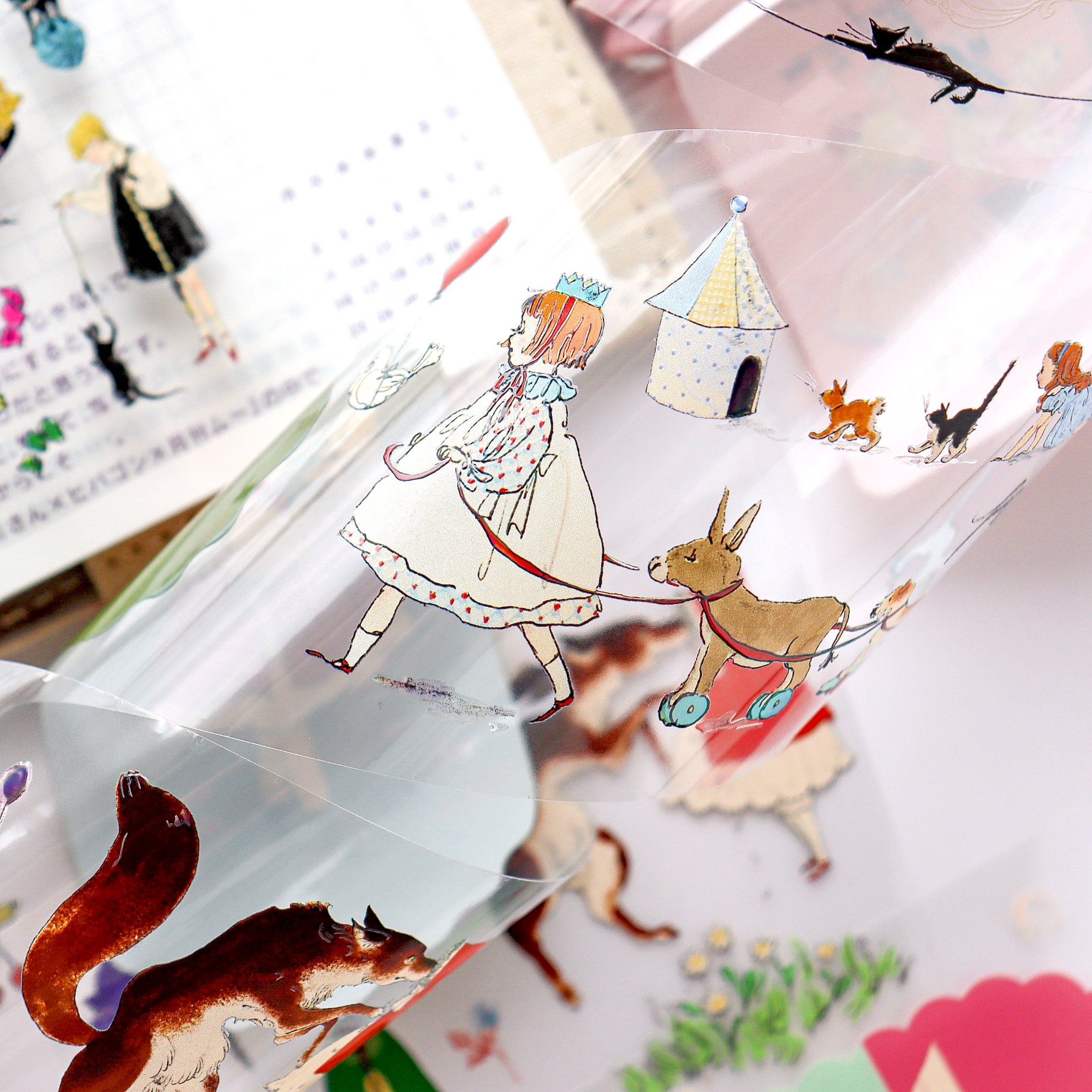 Rei Kurahashi / Clear Roll Stickers