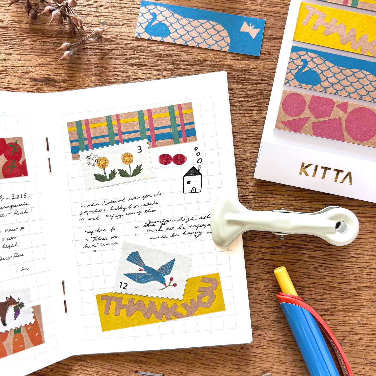 KITTA Special Stickers - Paper Art