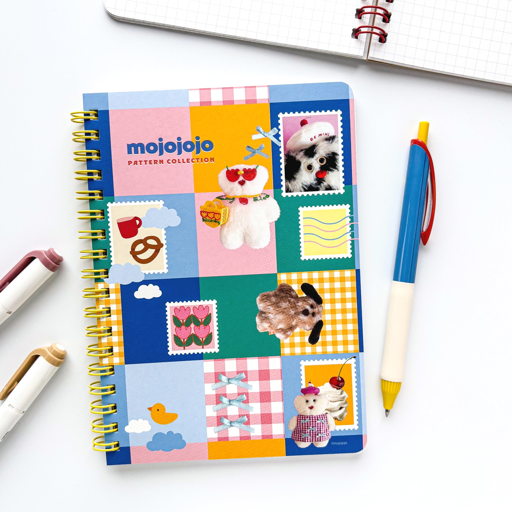 Mojojojo / B6 Ring Notebook (Blue x Pink)