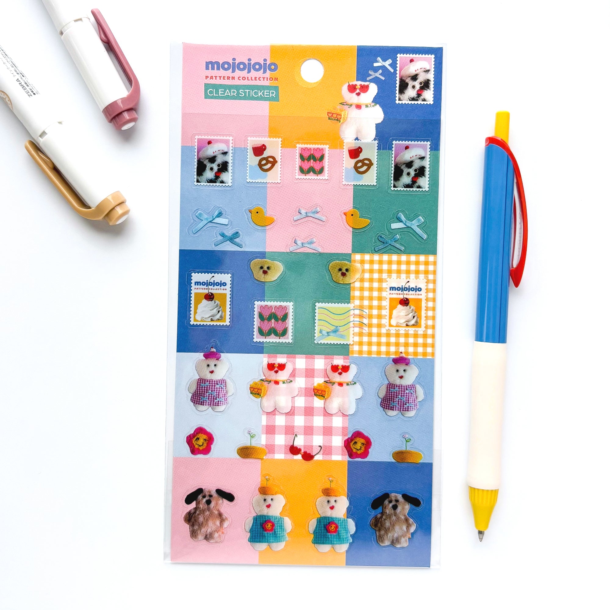 Mojojojo / Stickers (blue & pink)