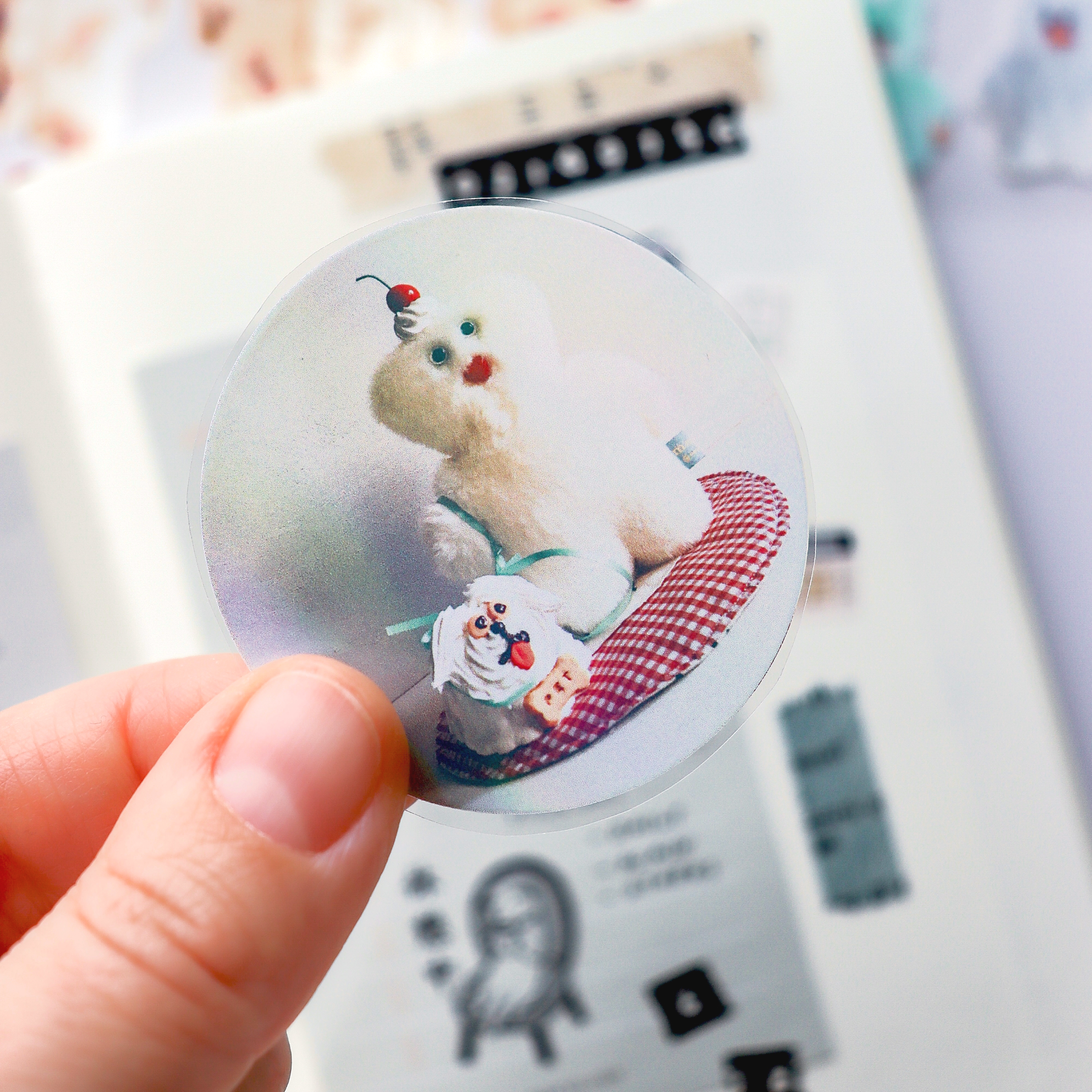 mojojojo / Foil-stamped Clear Roll Stickers