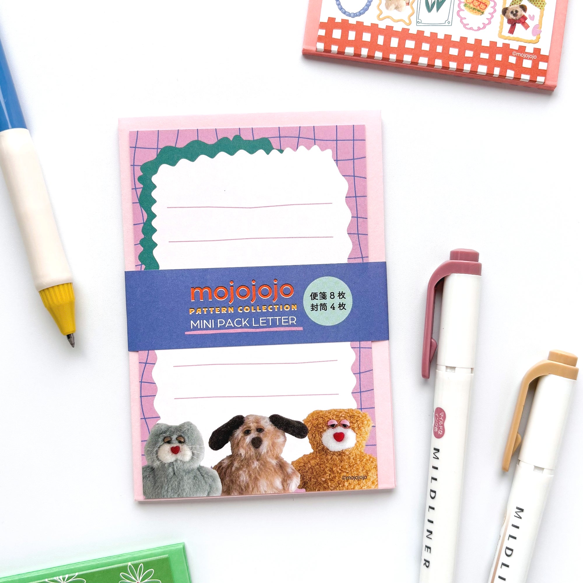 Mojojojo / Mini Letter Set (pink)