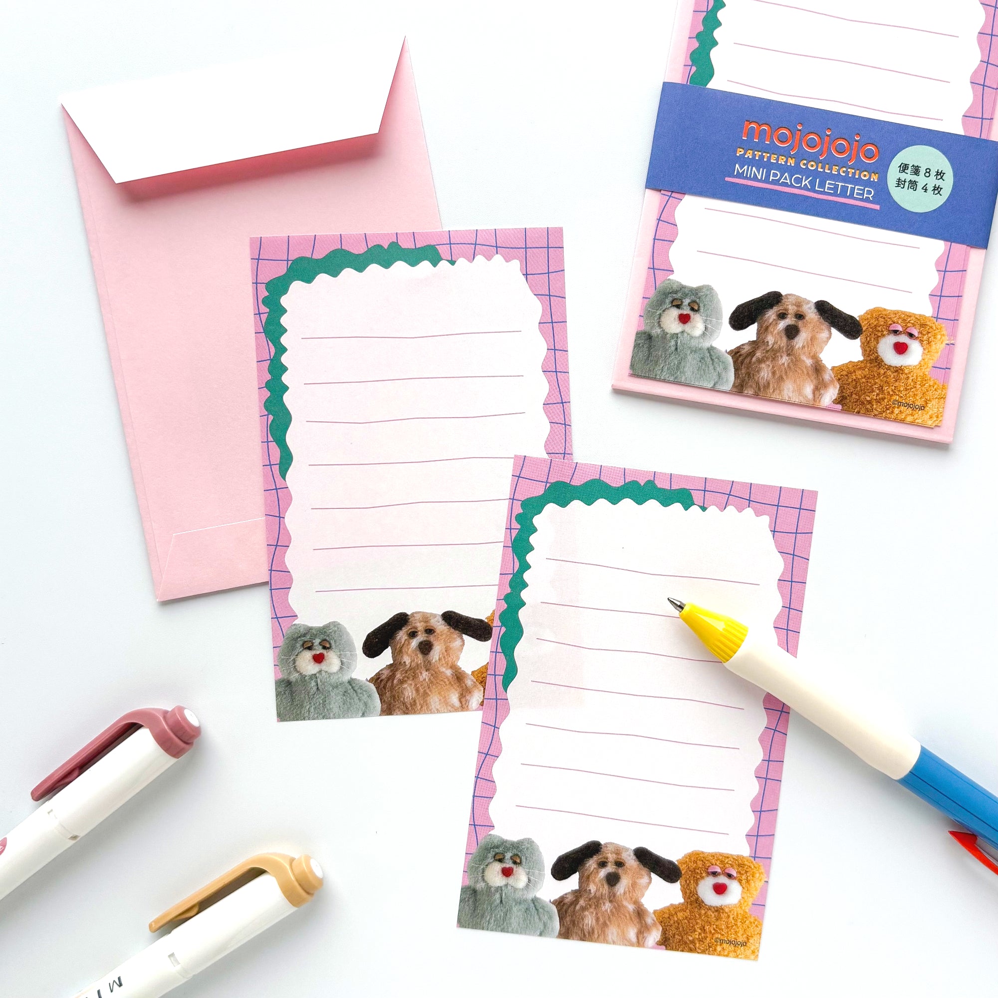 Mojojojo / Mini Letter Set (pink)