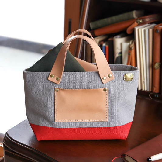 The Superior Labor / Special Engineer Bag Petite - Gray x Red