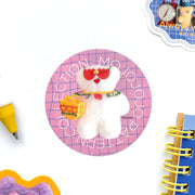 Mojojojo / Vinyl Sticker (pink)