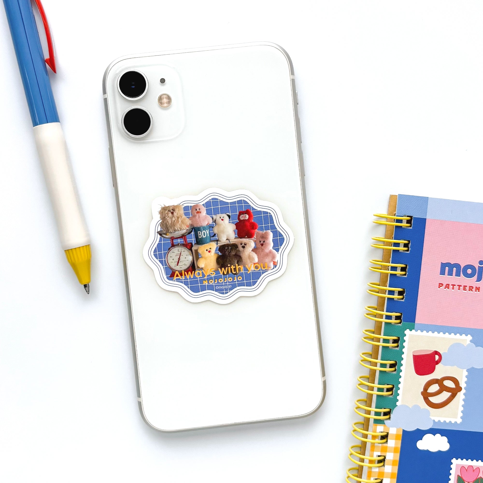Mojojojo / Vinyl Sticker (blue)