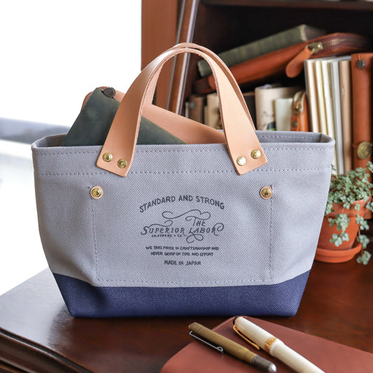 The Superior Labor / Special Engineer Bag Petite - Gray x Navy