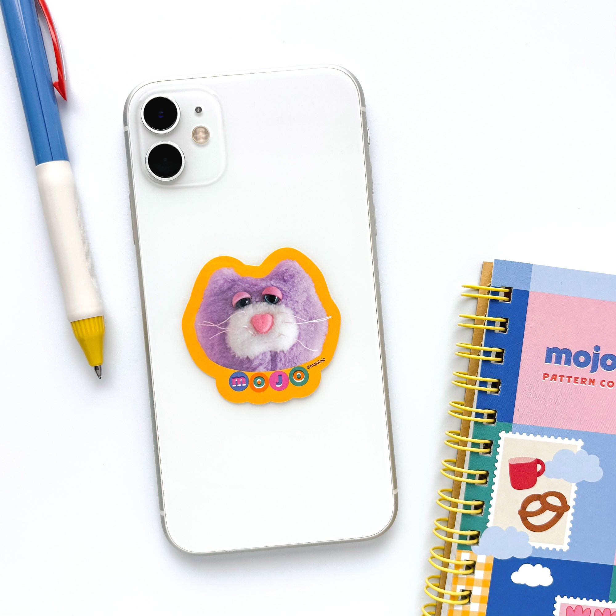 Mojojojo / Vinyl Sticker (yellow)