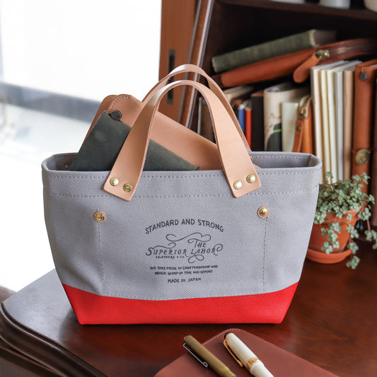 The Superior Labor / Special Engineer Bag Petite - Gray x Red