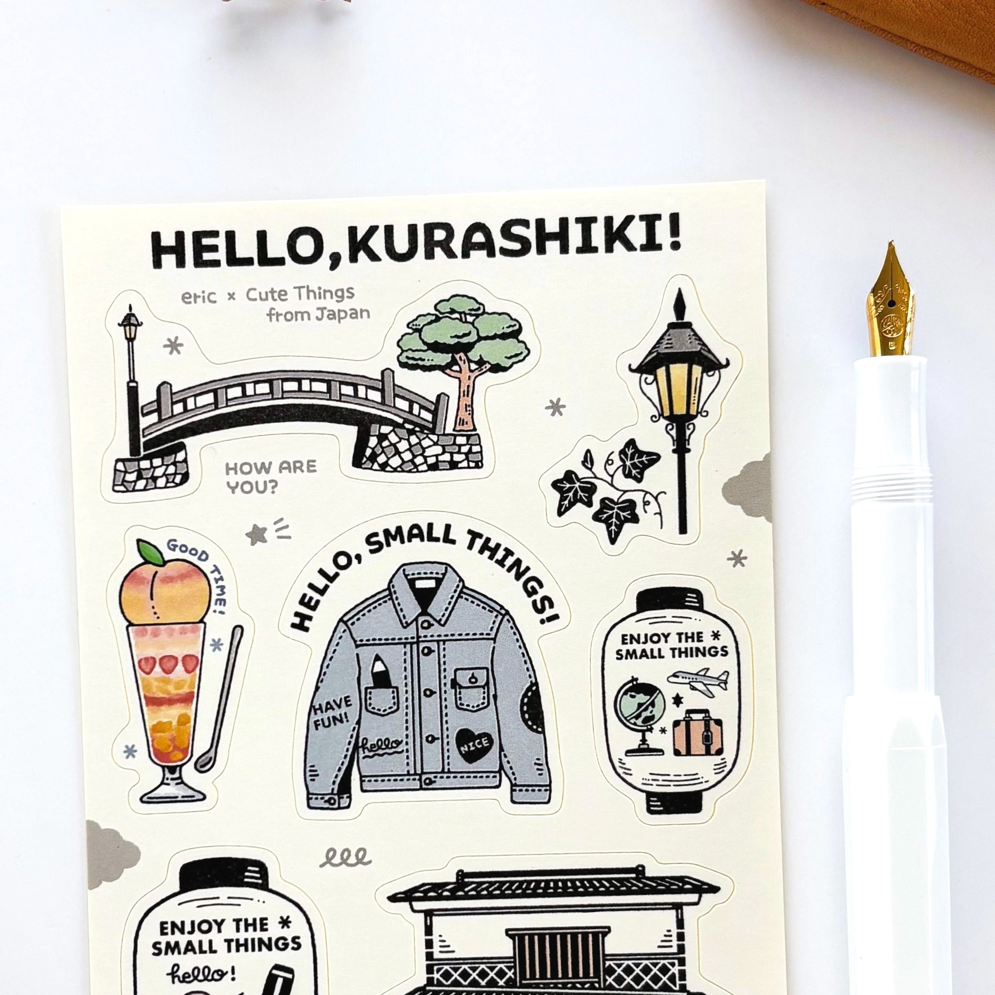 eric / Stickers -  Hello Kurashiki!