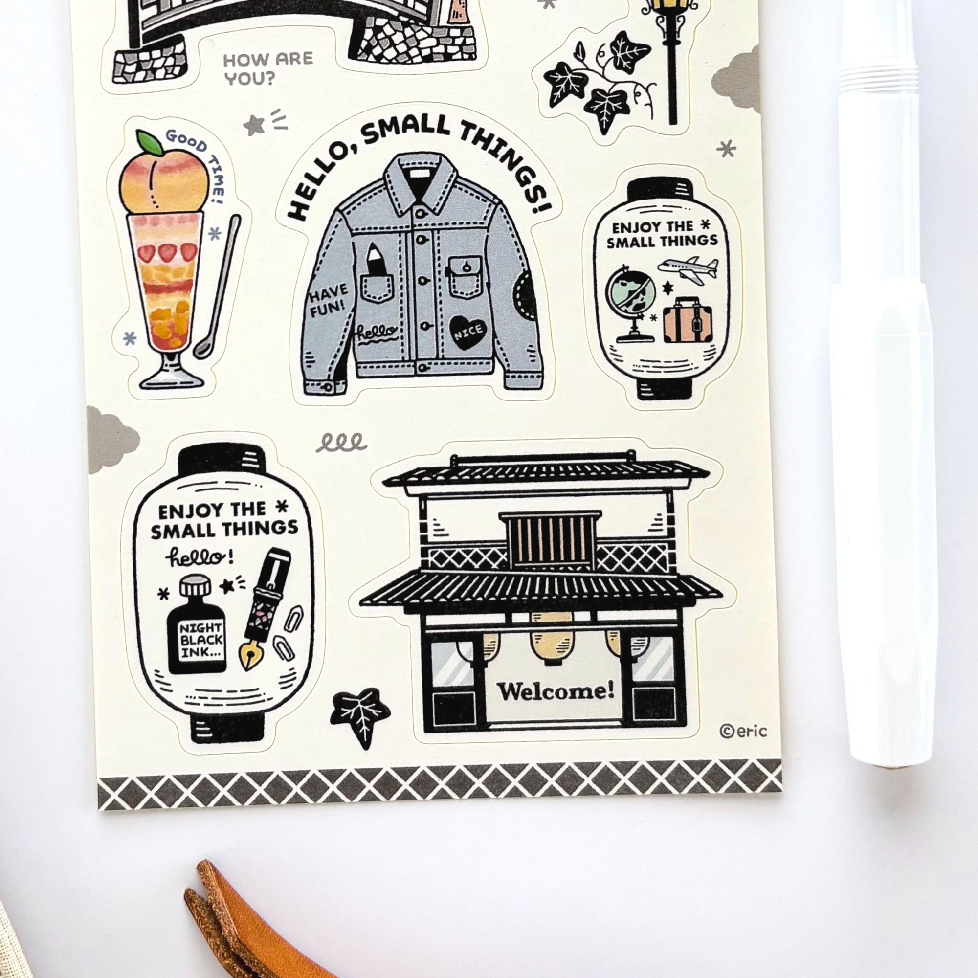 eric / Stickers -  Hello Kurashiki!