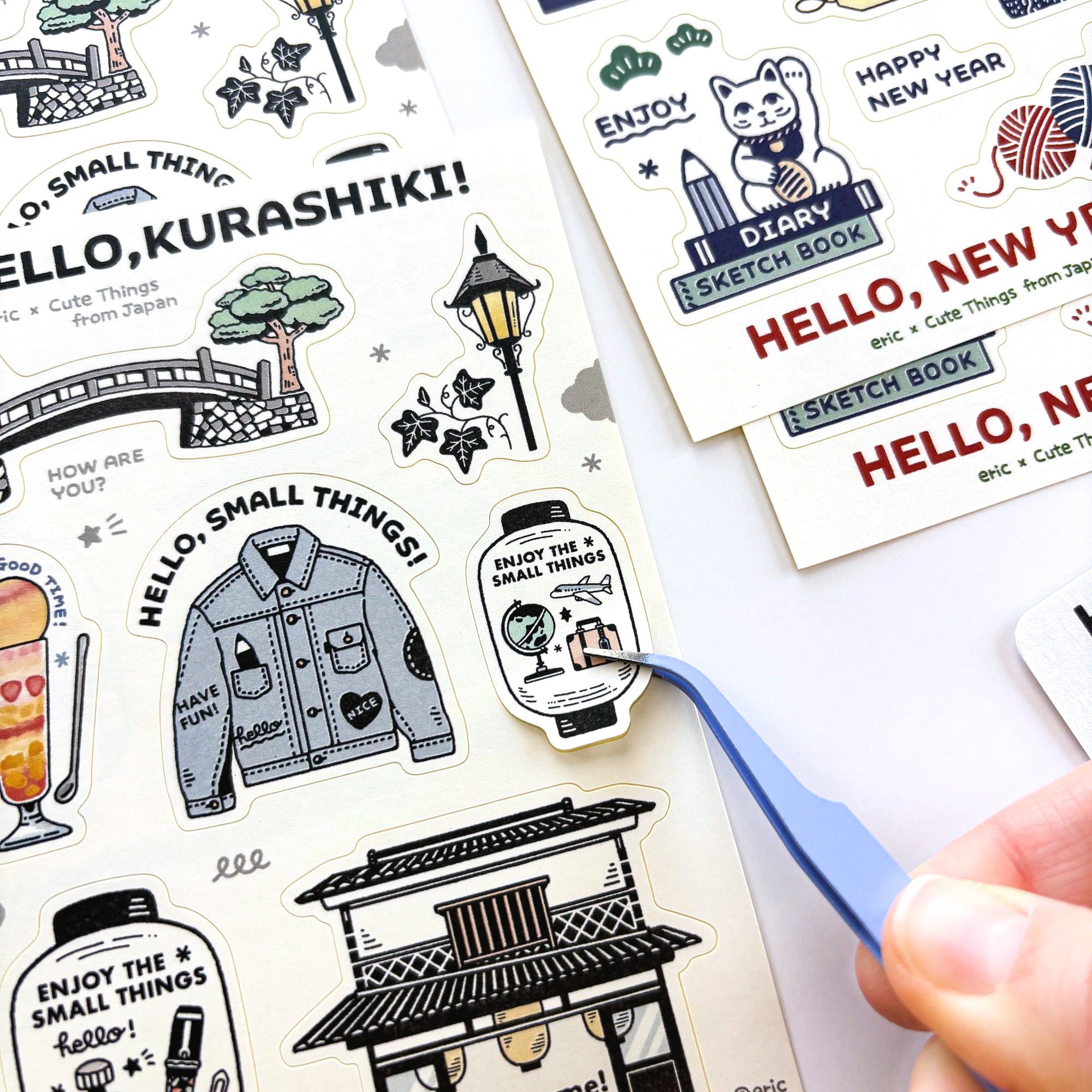eric / Stickers -  Hello Kurashiki!