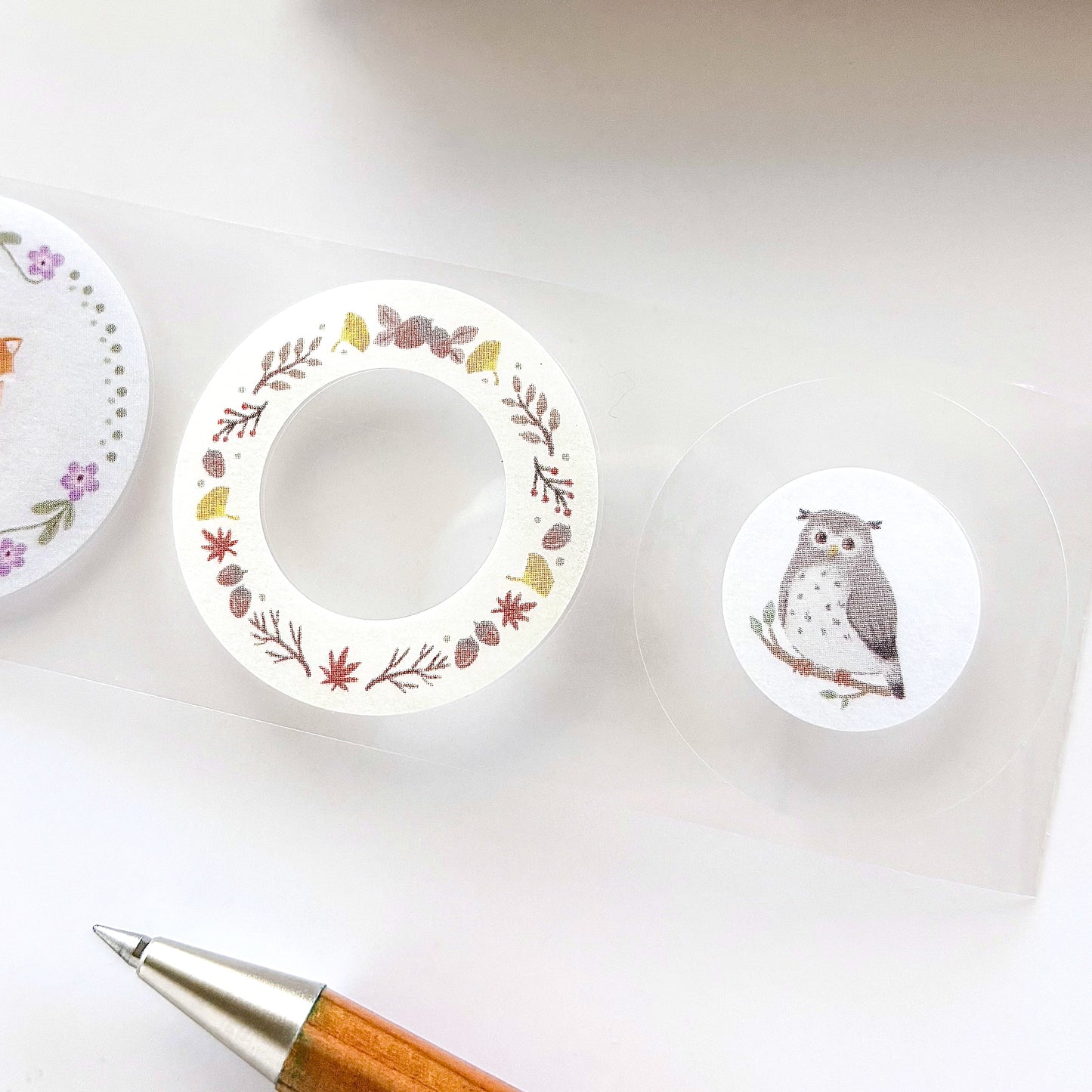 Wakumo Frame Stickers - Circle (Animals)