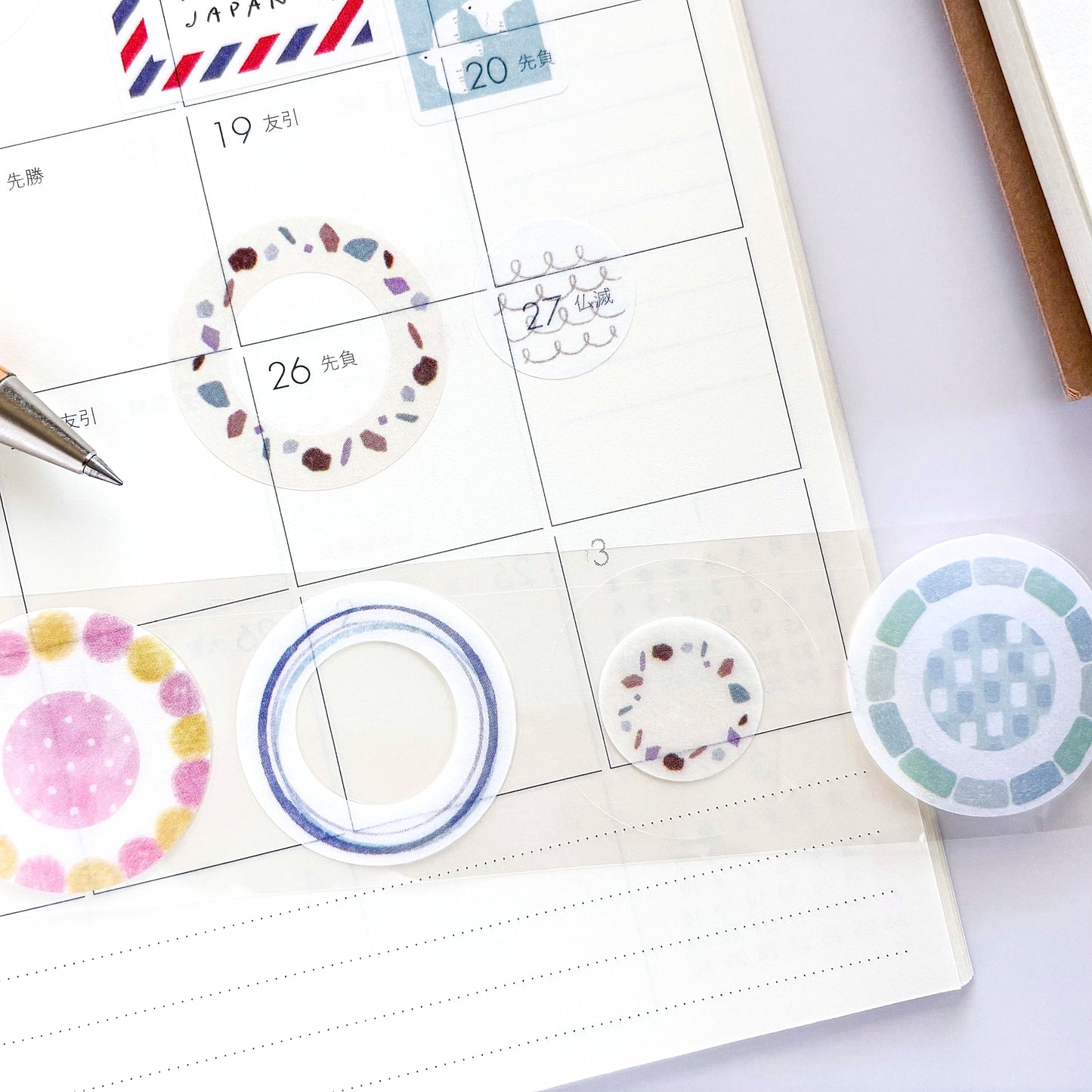 Wakumo Frame Stickers - Circle (Pattern)