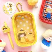 mizutama / カラビナ付きマルチケース「イエロー」