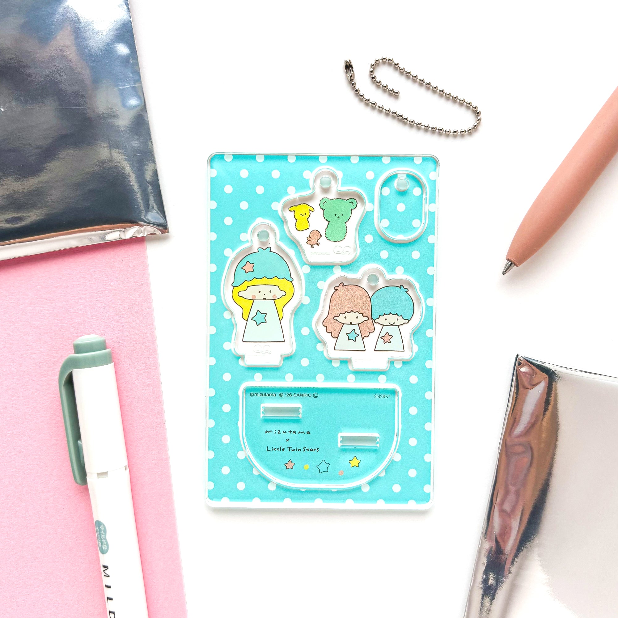 [Limited Edition] mizutama / Acrylic Stand Key Holder (BLIND BOX)