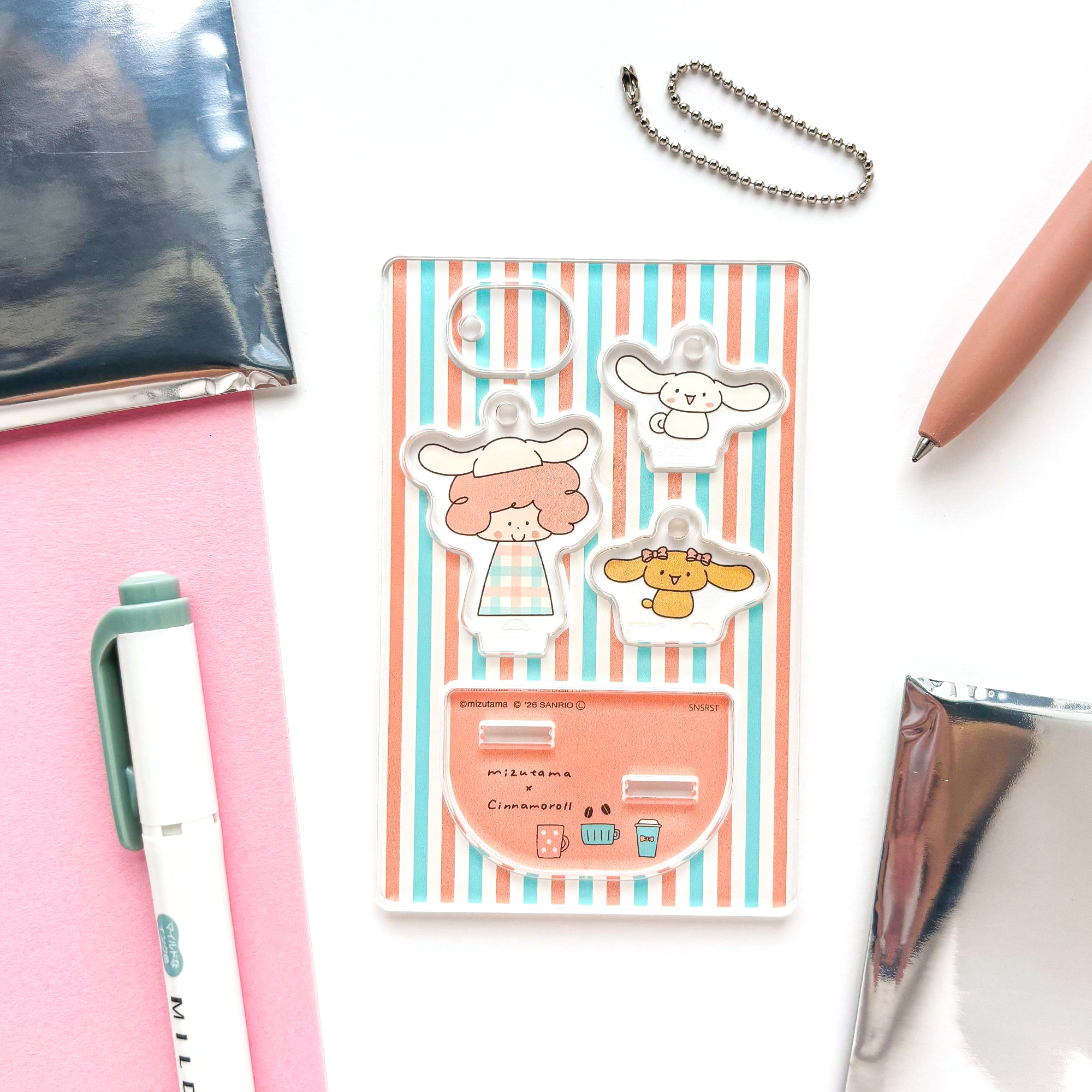 [Limited Edition] mizutama / Acrylic Stand Key Holder (BLIND BOX)