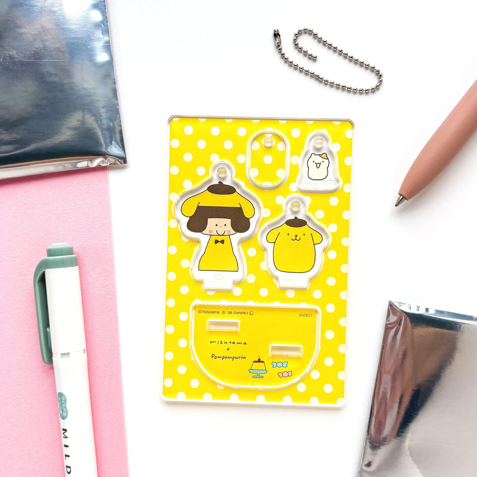 [Limited Edition] mizutama / Acrylic Stand Key Holder (BLIND BOX)