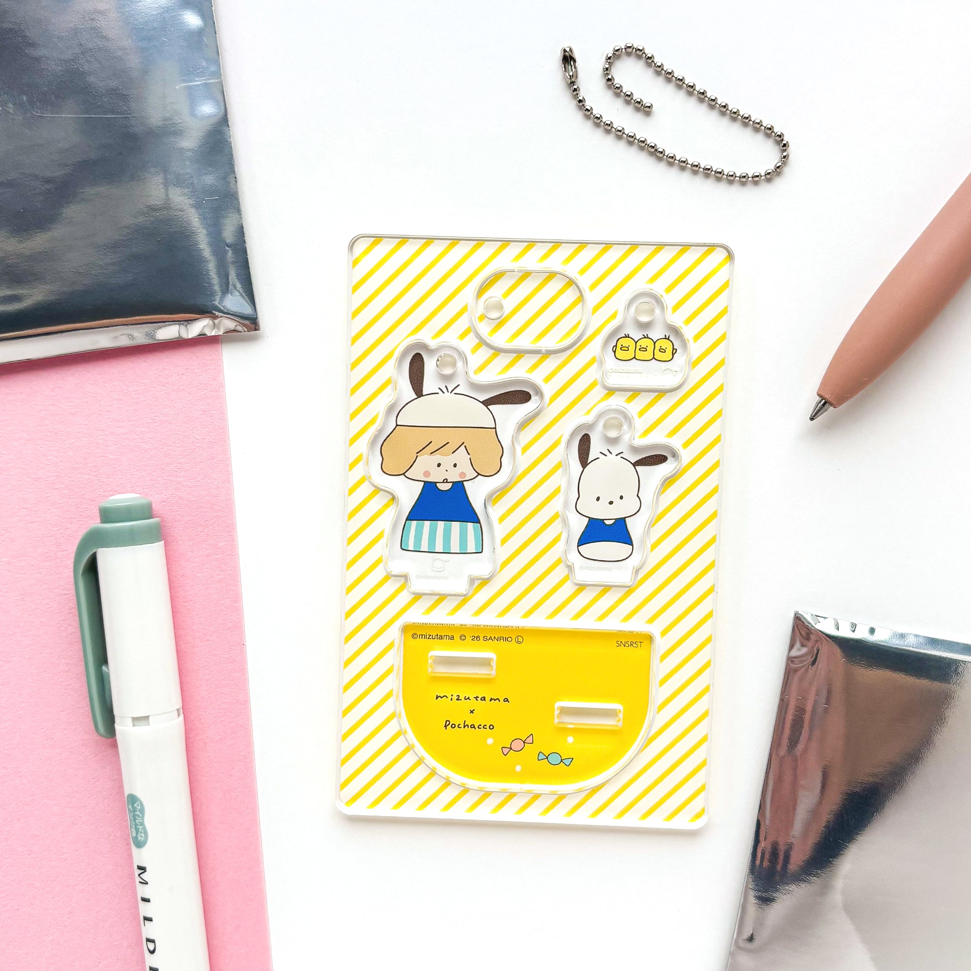 [Limited Edition] mizutama / Acrylic Stand Key Holder (BLIND BOX)