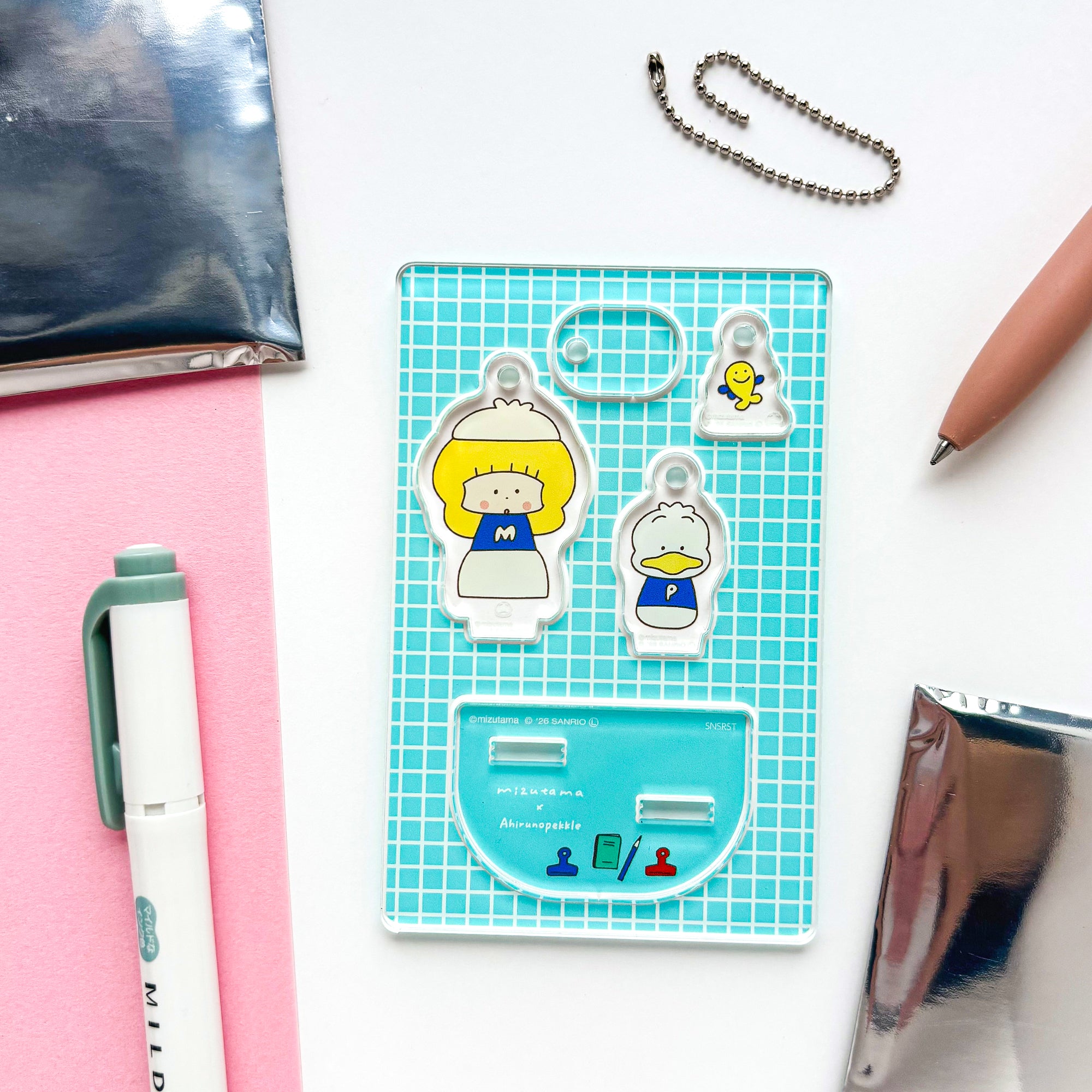 [Limited Edition] mizutama / Acrylic Stand Key Holder (BLIND BOX)