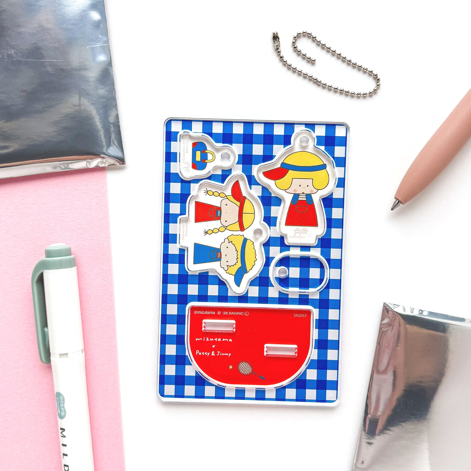 [Limited Edition] mizutama / Acrylic Stand Key Holder (BLIND BOX)