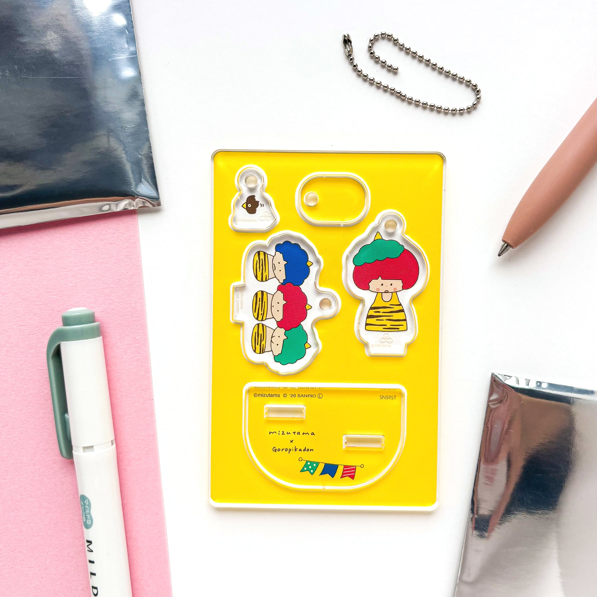 [Limited Edition] mizutama / Acrylic Stand Key Holder (BLIND BOX)