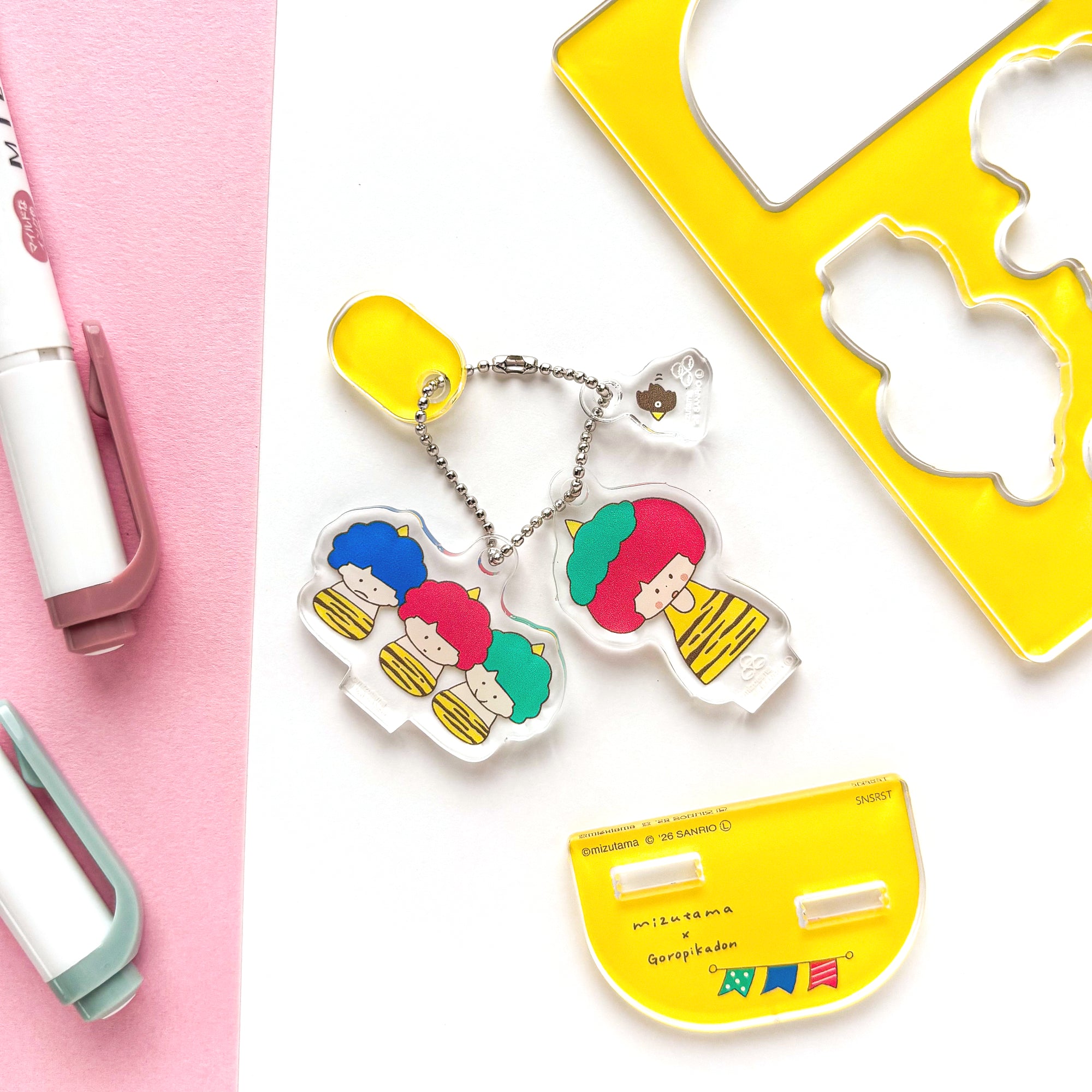 [Limited Edition] mizutama / Acrylic Stand Key Holder (BLIND BOX)