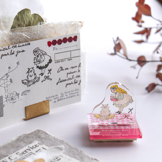 Rei Kurahashi / Acrylic Stand Stamp - Friends
