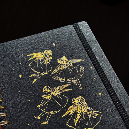 くらはしれい / 合皮Ｂ６リングノート（ブルー）