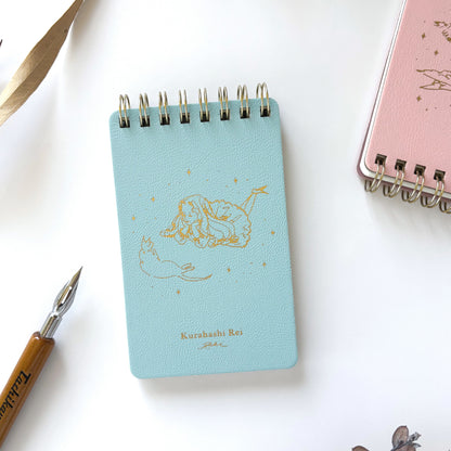 Rei Kurahashi / Foil-Stamped Ring Memo Pad - Friends