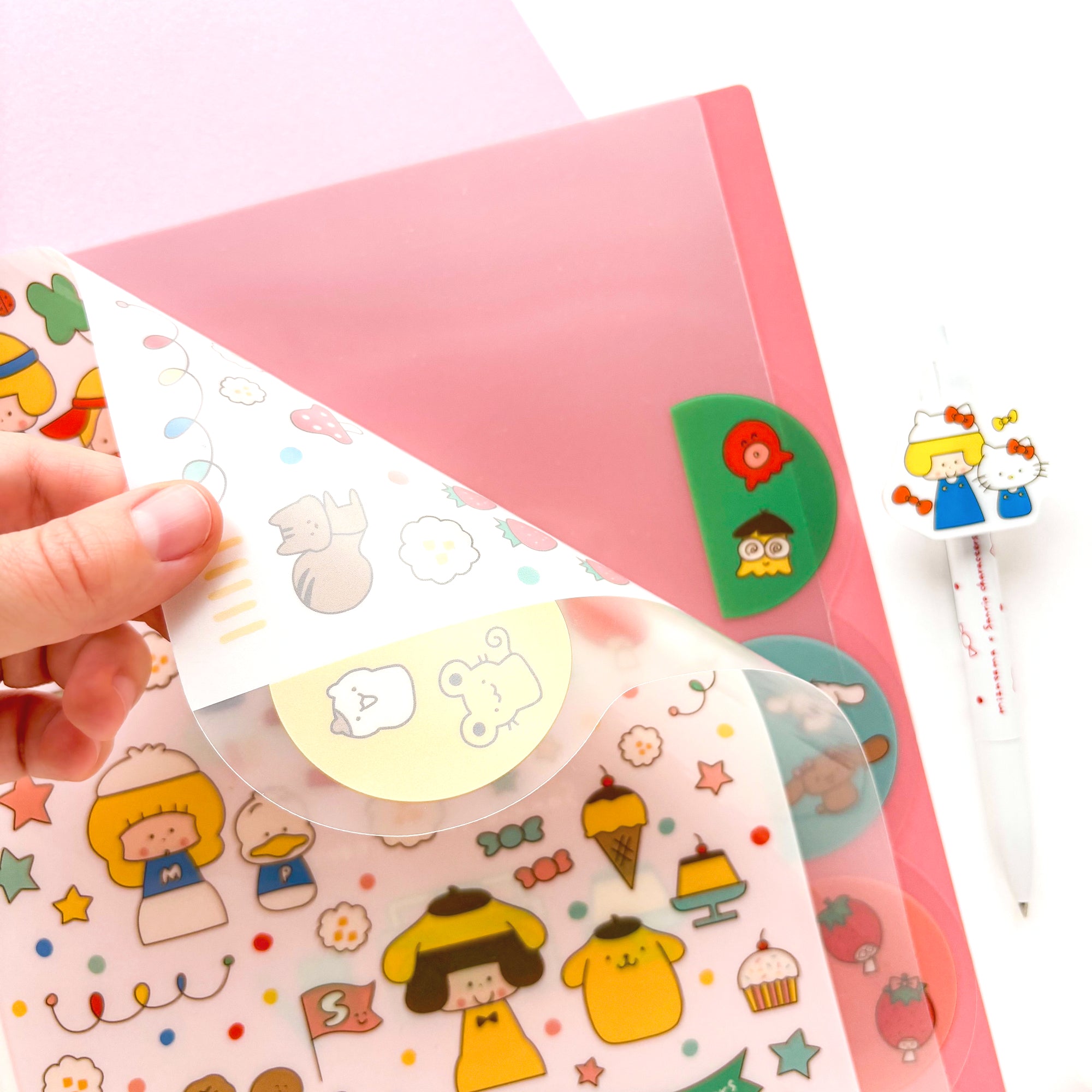 mizutama / ダイカットクリアファイル５Ｐ「ミックス」