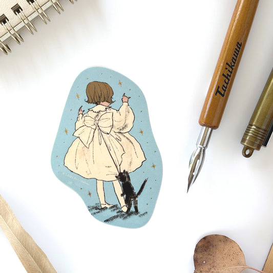 Rei Kurahashi / Foil-Stamped Vinyl Sticker - Friends