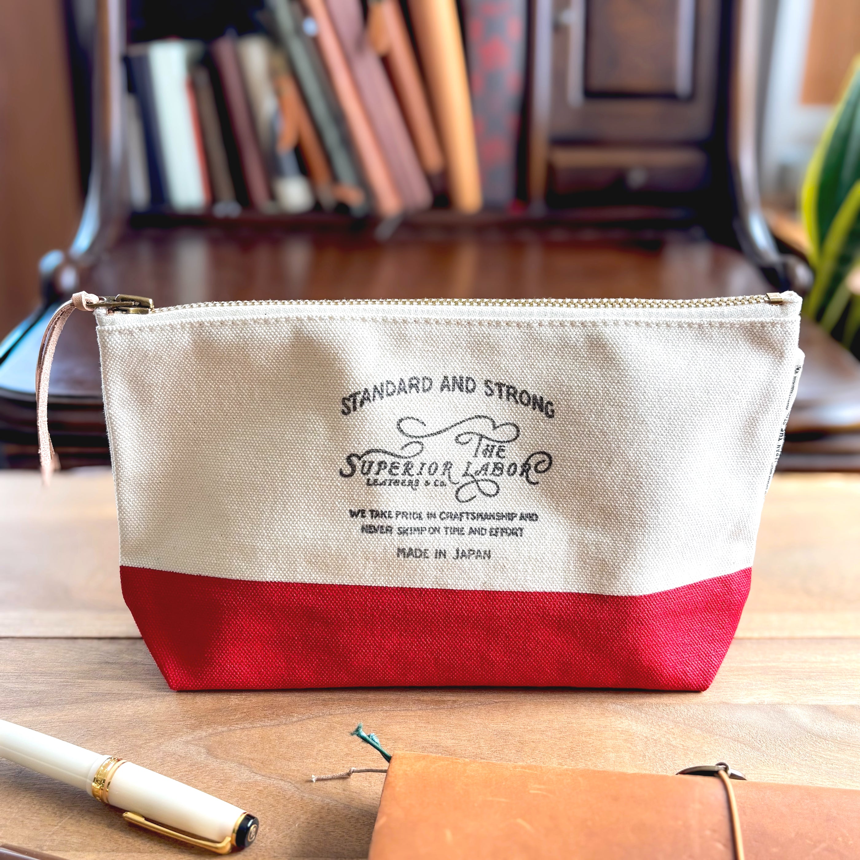 The Superior Labor / Engineer Pouch - Red (Size #2)