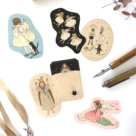 Rei Kurahashi / Foil-Stamped Vinyl Sticker - Angel